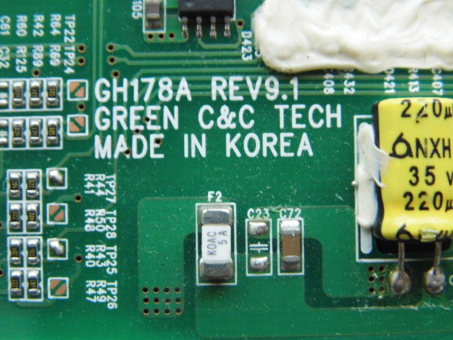Samsung GH178A Backlight Inverter - Click Image to Close